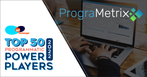 PrograMetrix AdExchanger Top 50 Programmatic Power Players Award Winner