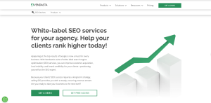 White label SEO services screenshot  