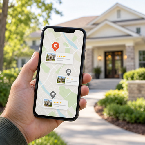 Local map listings for addiction treatment centers