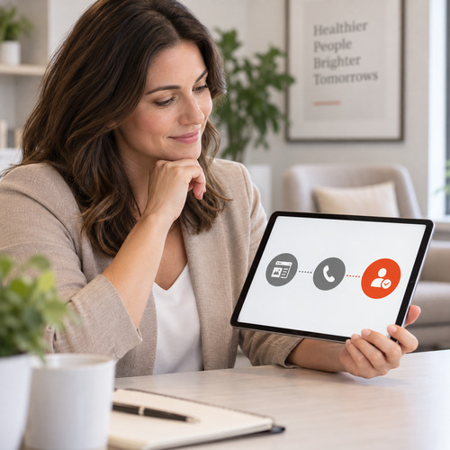 Marketing attribution path from advertisement to treatment consultation
