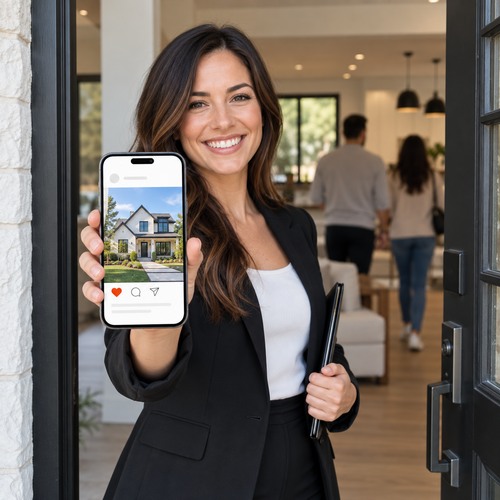Social Media For Real Estate Agents – Infographic